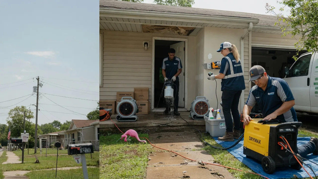 Storm Damage Water Removal in Kansas near me